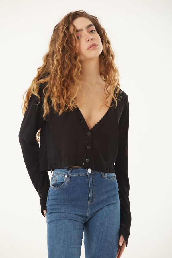 Cardigan Henley