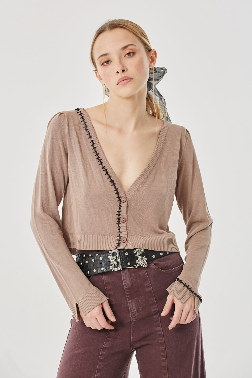 Cardigan Henley